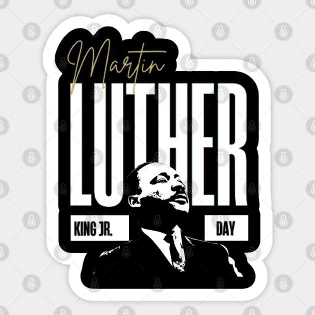 Martin Luther King Day 2023 Sticker by teesmile